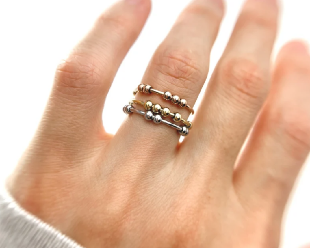 Fidget Beads Ring