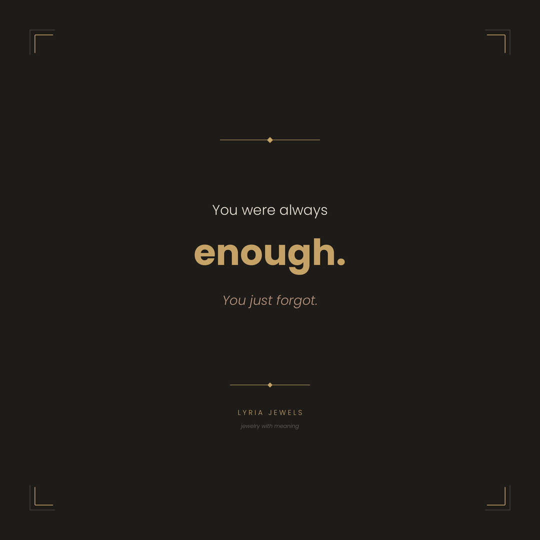 I Am Enough: Give Me 14 Days and You'll Never Doubt It Again
